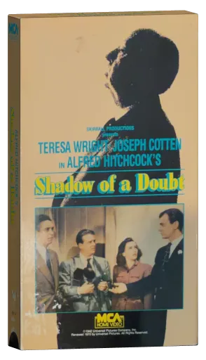 Shadow of a Doubt VHS, MCA Home Video