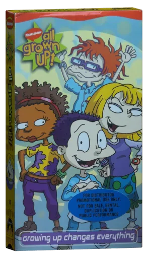 All Grown Up! VHS cover