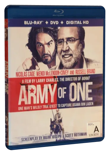 Army of One Blu-ray, Anchor Bay Entertainment