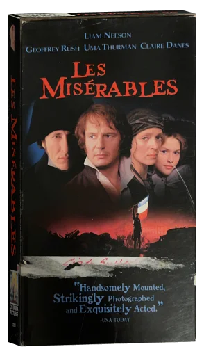 Les Misérables VHS, Columbia TriStar Home Video