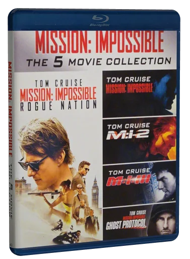 Mission: Impossible - The 5 Movie Collection Blu-ray cover