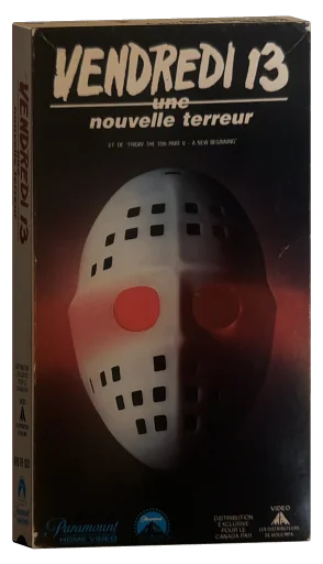 Friday the 13th: A New Beginning VHS, Paramount Home Video