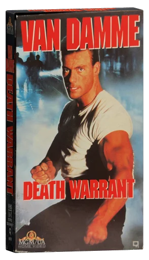 Death Warrant VHS, MGM/UA Home Video