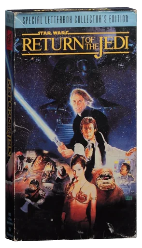 Star Wars Return Of The Jedi VHS, Fox Video