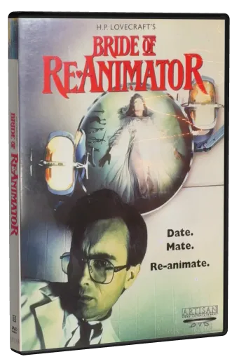 Bride of Re-Animator DVD, Artisan Home Entertainment