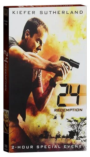 24: Redemption VHS cover