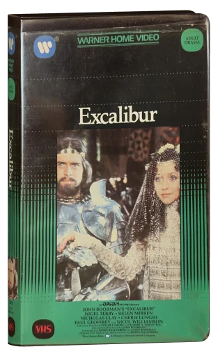 Excalibur VHS, Warner Home Video