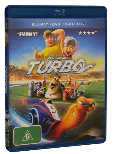 Turbo Blu-ray, Twentieth Century Fox Home Entertainment