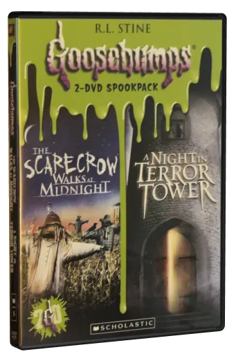 Goosebumps 2-DVD SpookPack: The Scarecrow Walks at Midnight, A Night in Terror Tower DVD cover