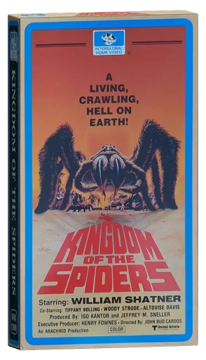 Kingdom of the Spiders VHS, InterGlobal Home Video