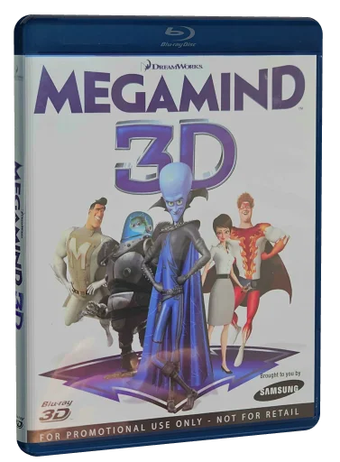 Megamind Blu-ray, DreamWorks