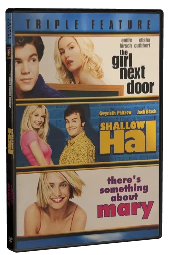 Triple Feature: The Girl Next Door / Shallow Hal / There's Something About Mary DVD cover
