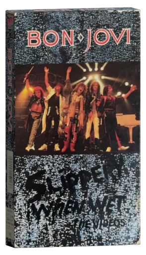 Bon Jovi: Slippery When Wet - The Videos VHS cover