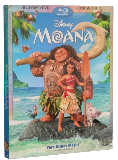 Moana Blu-ray, Walt Disney Studios Home Entertainment