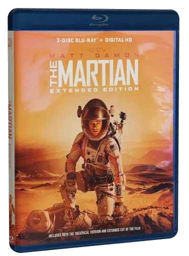 The Martian Blu-ray, 20th Century Fox Home Entertainment