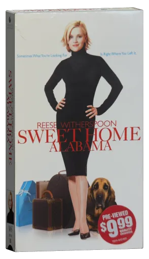 Sweet Home Alabama VHS, Touchstone Home Entertainment