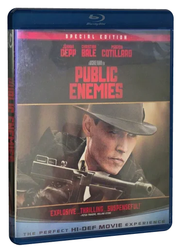 Public Enemies Blu-ray, Universal Studios