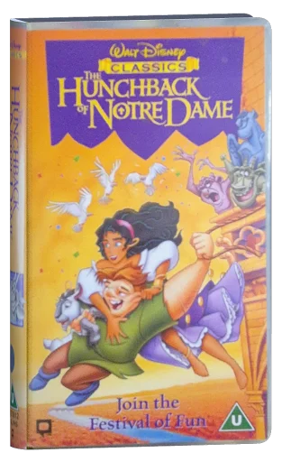 The Hunchback of Notre Dame VHS, Walt Disney Home Video