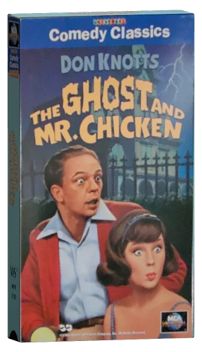 The Ghost and Mr. Chicken VHS cover