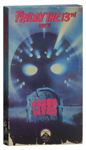 Jason Lives - Friday the 13th Part VI VHS, Paramount Pictures