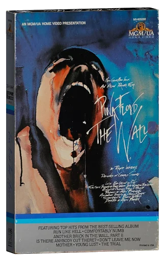 Pink Floyd: The Wall VHS, MGM/UA Home Video