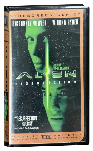 Alien Resurrection VHS, 20th Century Fox Home Entertainment