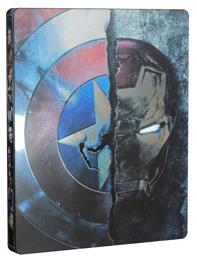 Captain America: Civil War Blu-ray cover