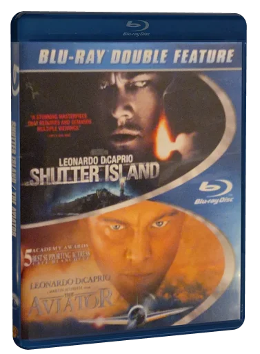 Shutter Island / The Aviator Blu-ray cover