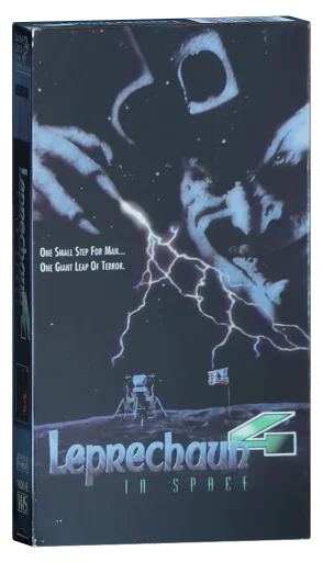Leprechaun 4: In Space VHS, Lions Gate Home Entertainment