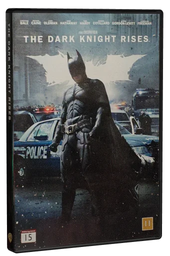 The Dark Knight Rises DVD cover