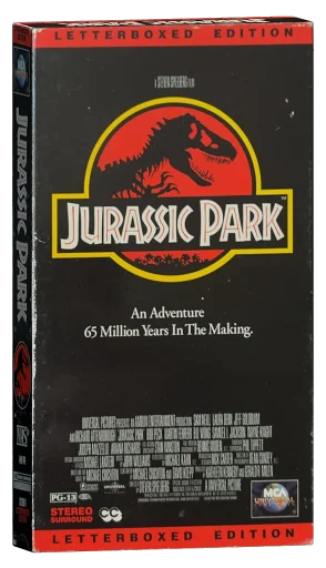 Jurassic Park VHS, MCA Universal Home Video