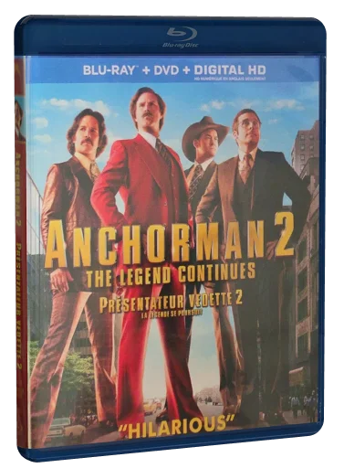 Anchorman 2: The Legend Continues Blu-ray, Paramount