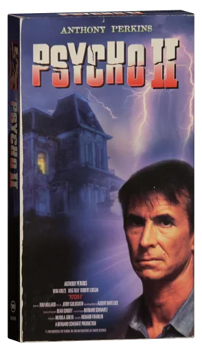 Psycho II VHS, GoodTimes Home Video