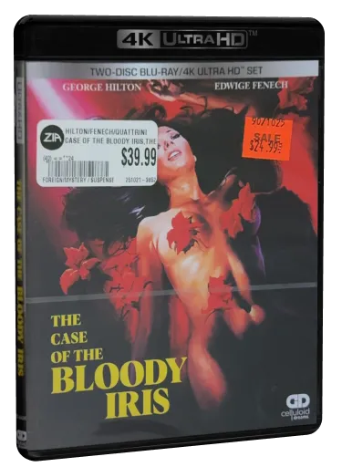 The Case of the Bloody Iris 4K-UHD cover