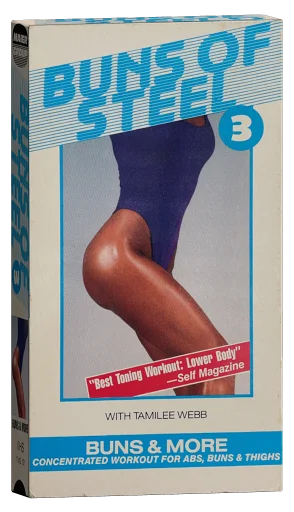 Buns of Steel 3 VHS cover