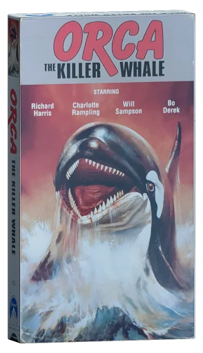 Orca The Killer Whale VHS cover