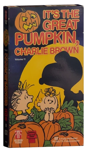 It's the Great Pumpkin, Charlie Brown VHS, Hi-Tops Video