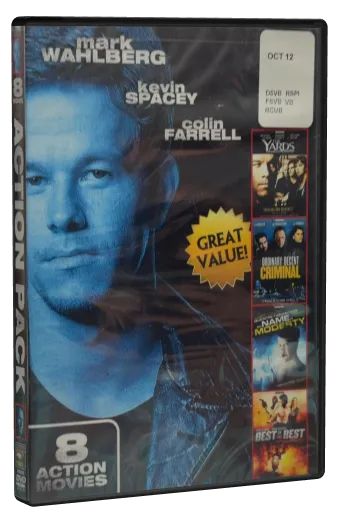 8-Film Explosive Action Pack DVD cover