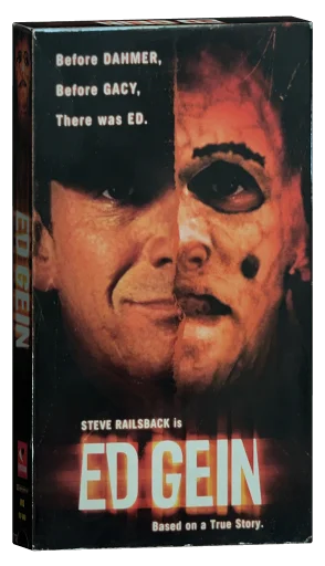 Ed Gein VHS cover