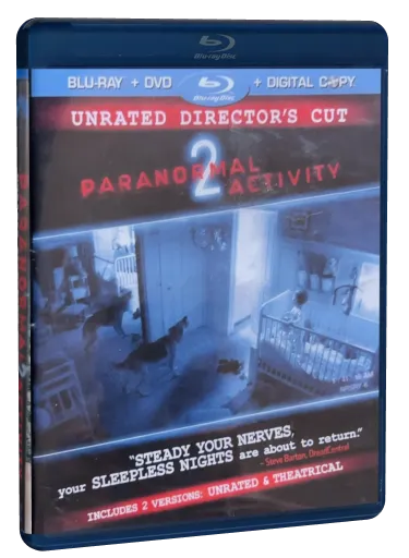 Paranormal Activity 2 Blu-ray, Paramount Pictures Home Entertainment