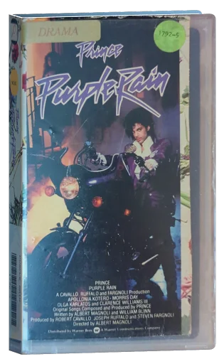Purple Rain VHS, Warner Home Video