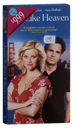 Just Like Heaven VHS, DreamWorks Home Entertainment