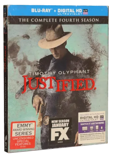 Justified Blu-ray, Sony Pictures Home Entertainment