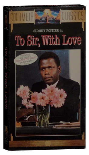 To Sir, with Love VHS, Columbia TriStar Home Video