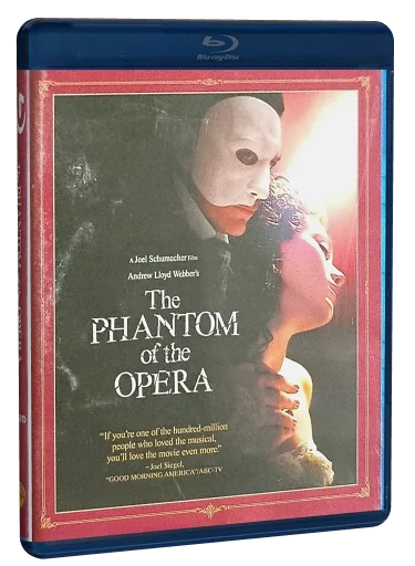 The Phantom of the Opera Blu-ray cover
