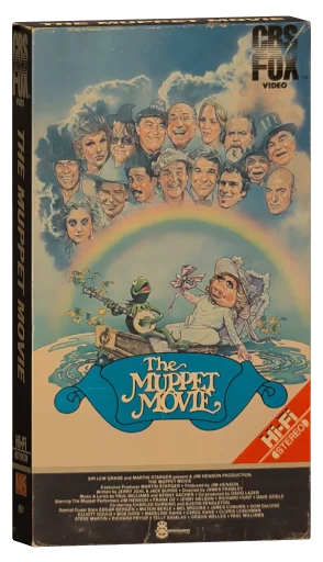 The Muppet Movie VHS, CBS/FOX Video