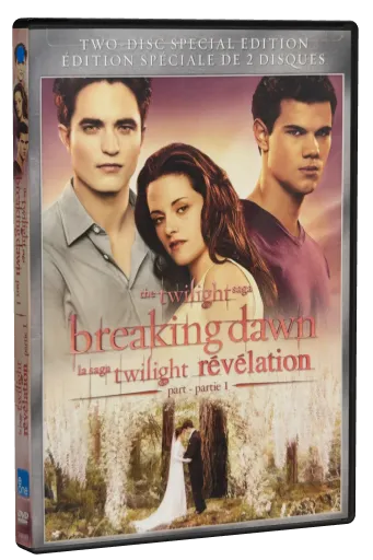 The Twilight Saga: Breaking Dawn - Part 1 DVD, Entertainment One