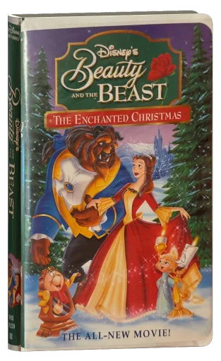 Beauty and the Beast: The Enchanted Christmas VHS, Buena Vista Home Video