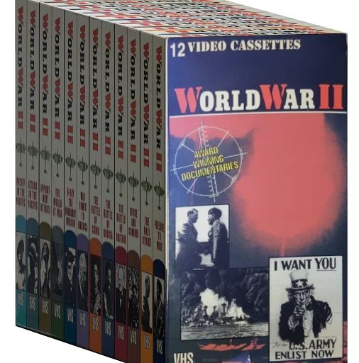 World War II: Prelude to War / The Nazi Strike VHS, Madacy Video