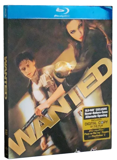 Wanted Blu-ray, Universal Studios Home Video